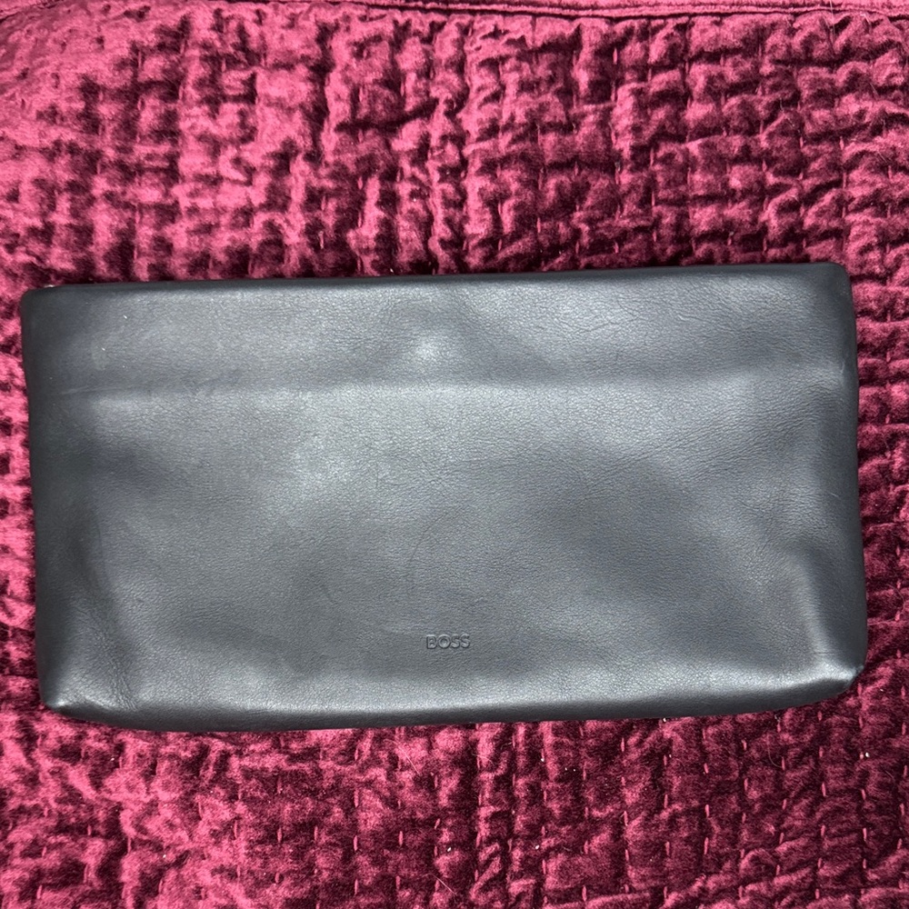 Boss Black Leather Bag